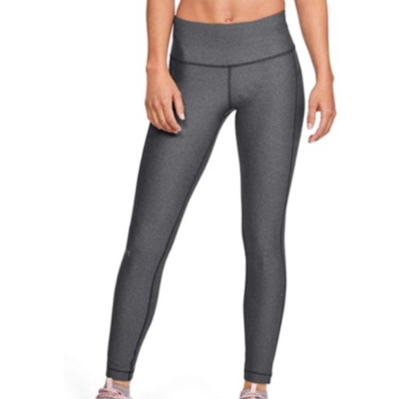 Under Armour HeatGear Full Length Grey Leggings Medium - Picture 2 of 5